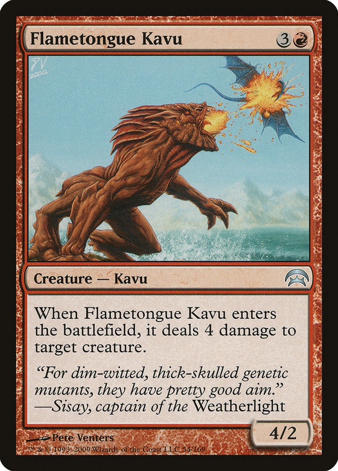 Flametongue Kavu [Planechase] MTG Single Magic: The Gathering    | Red Claw Gaming