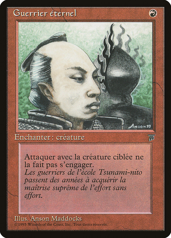 Eternal Warrior (French) - "Guerrier eternel" [Renaissance] MTG Single Magic: The Gathering    | Red Claw Gaming