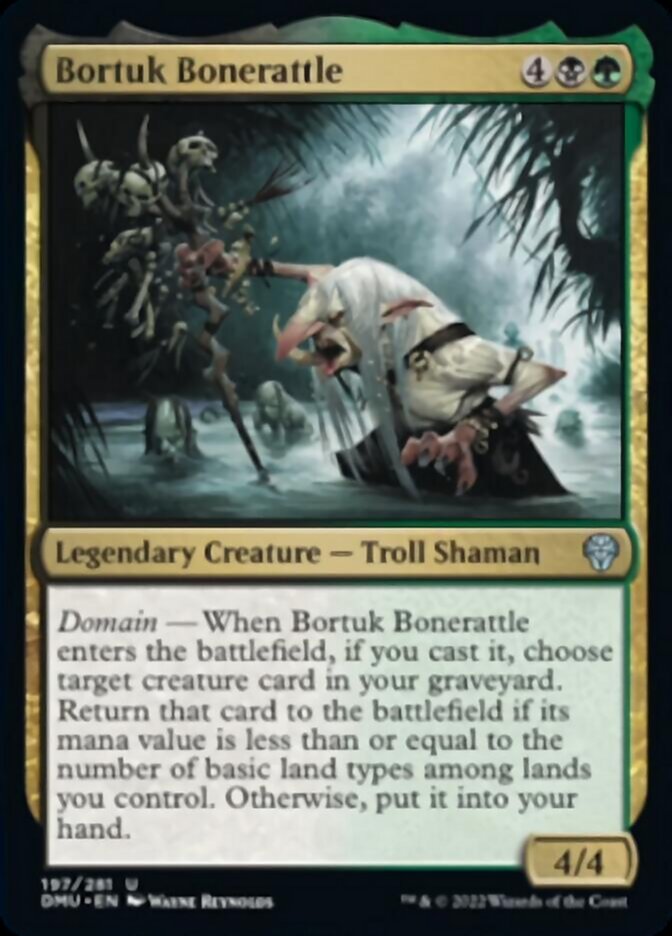 Bortuk Bonerattle [Dominaria United] MTG Single Magic: The Gathering    | Red Claw Gaming