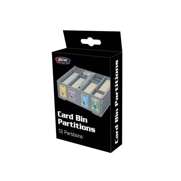 BCW Collectible Card Bin Partitions Top Loader BCW    | Red Claw Gaming