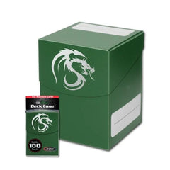 BCW Deck Case Deck Box BCW Green | Red Claw Gaming