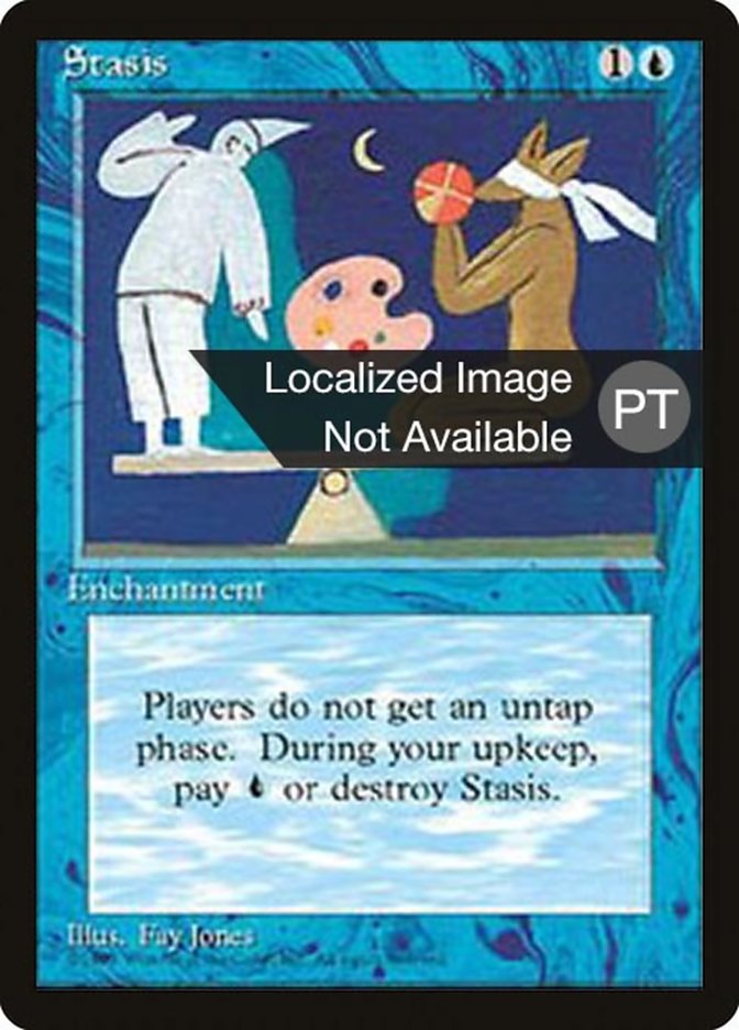 Stasis [Fourth Edition (Foreign Black Border)] MTG Single Magic: The Gathering    | Red Claw Gaming
