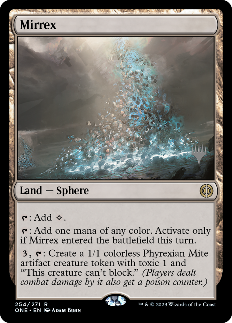 Mirrex (Promo Pack) [Phyrexia: All Will Be One Promos] MTG Single Magic: The Gathering    | Red Claw Gaming