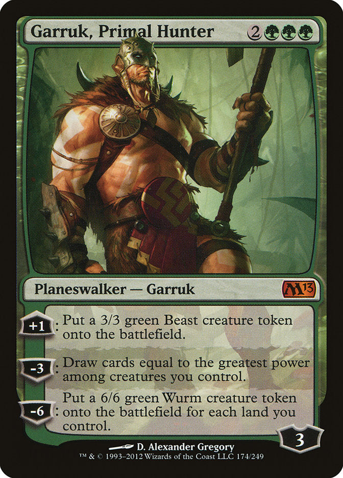Garruk, Primal Hunter [Magic 2013] MTG Single Magic: The Gathering    | Red Claw Gaming