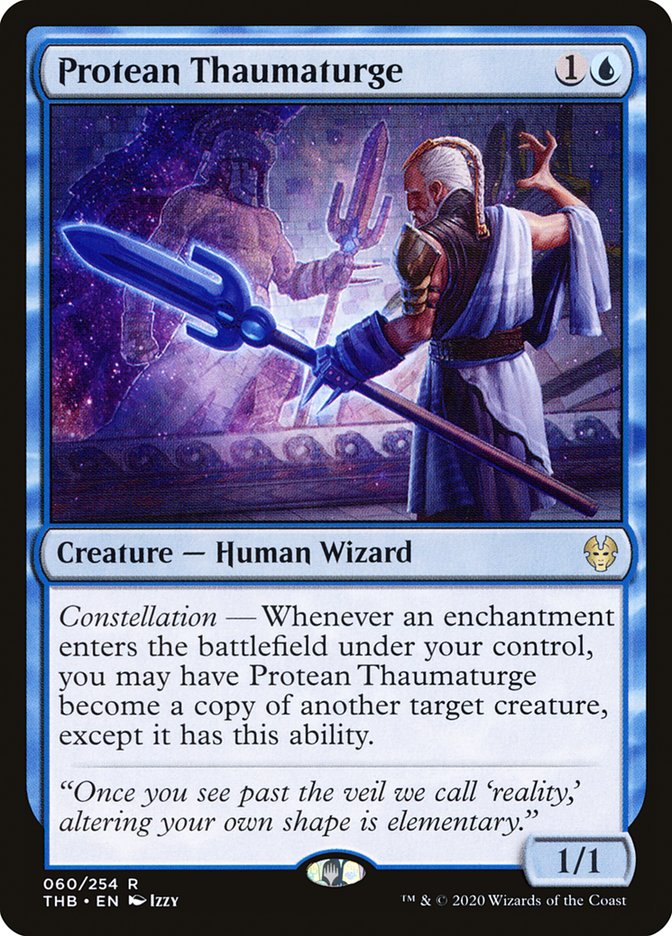 Protean Thaumaturge [Theros Beyond Death] MTG Single Magic: The Gathering    | Red Claw Gaming