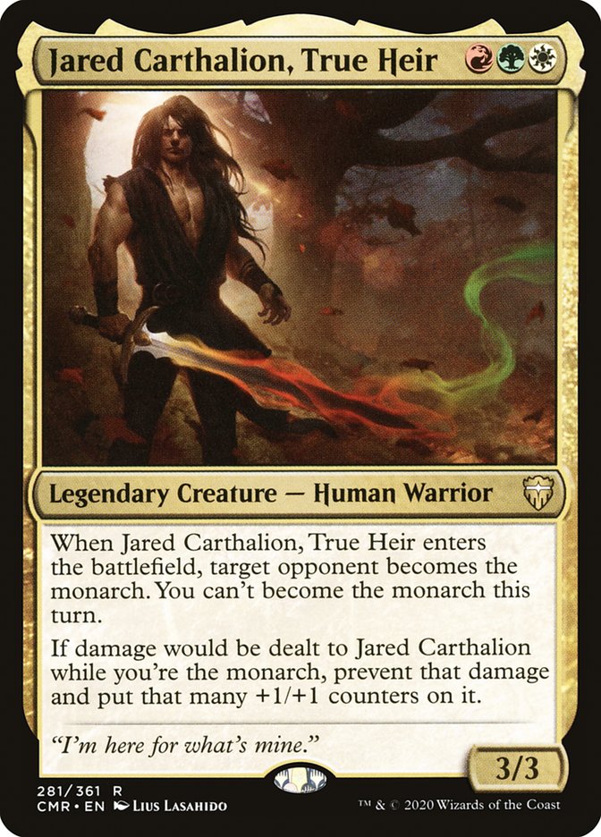 Jared Carthalion, True Heir [Commander Legends] MTG Single Magic: The Gathering    | Red Claw Gaming