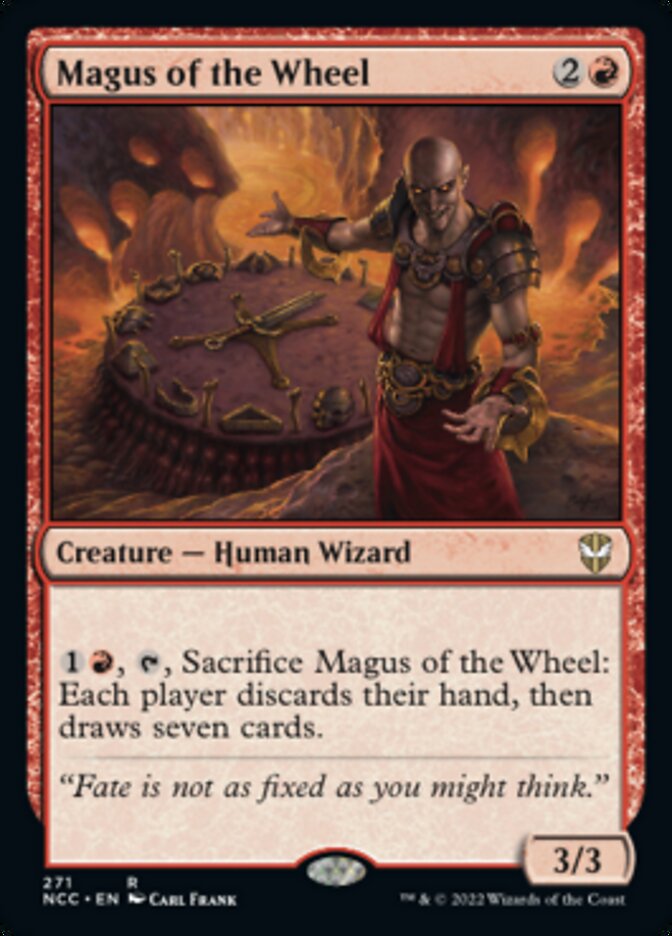 Magus of the Wheel [Streets of New Capenna Commander] MTG Single Magic: The Gathering    | Red Claw Gaming
