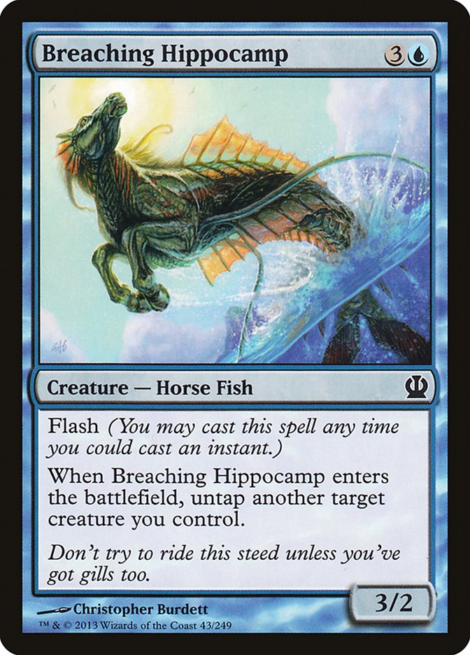 Breaching Hippocamp [Theros] MTG Single Magic: The Gathering    | Red Claw Gaming