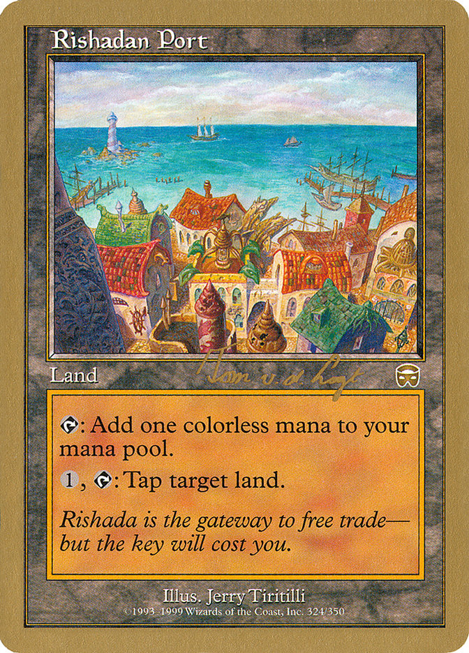 Rishadan Port (Tom van de Logt) [World Championship Decks 2000] MTG Single Magic: The Gathering    | Red Claw Gaming