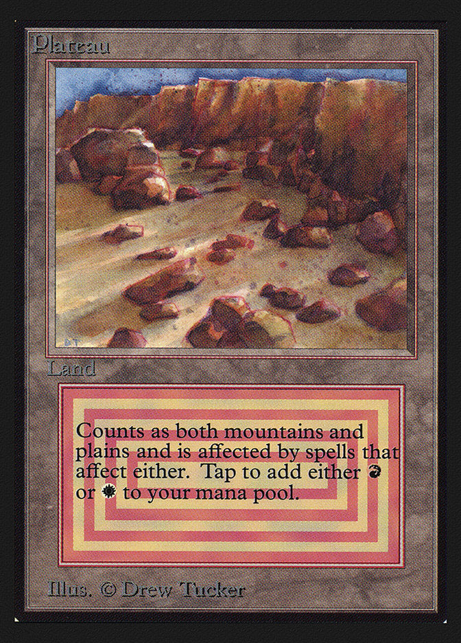 Plateau [International Collectors' Edition] MTG Single Magic: The Gathering    | Red Claw Gaming
