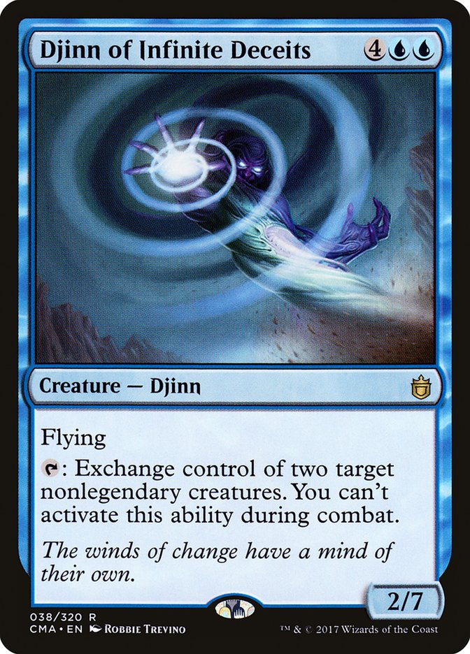 Djinn of Infinite Deceits [Commander Anthology] MTG Single Magic: The Gathering    | Red Claw Gaming