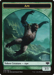 Ape // Zombie (011/036) Double-Sided Token [Commander 2014 Tokens] MTG Single Magic: The Gathering    | Red Claw Gaming