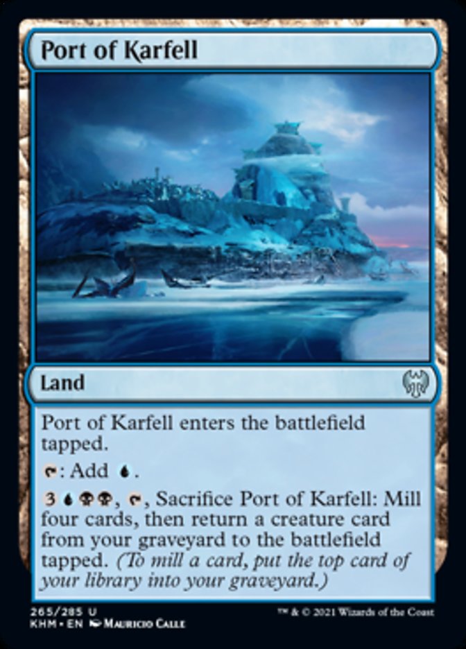 Port of Karfell [Kaldheim] MTG Single Magic: The Gathering    | Red Claw Gaming