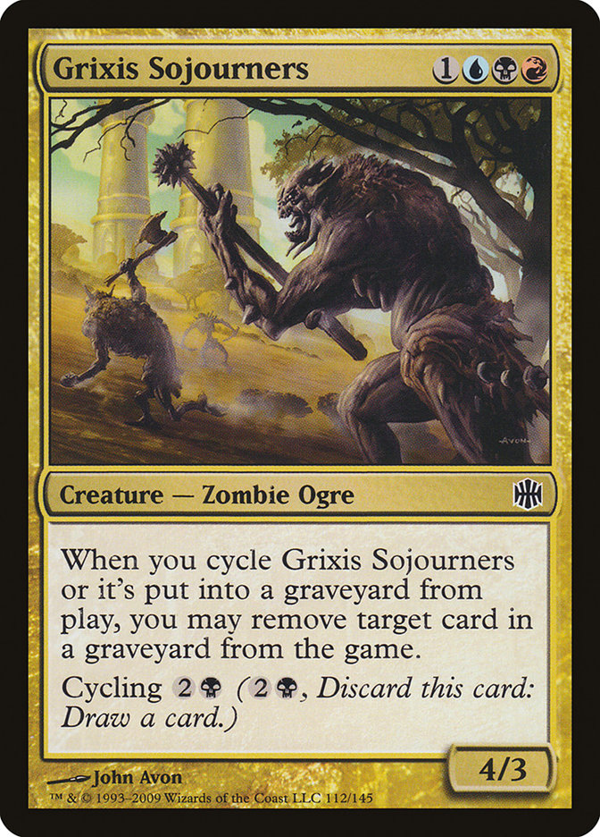 Grixis Sojourners [Alara Reborn] MTG Single Magic: The Gathering    | Red Claw Gaming