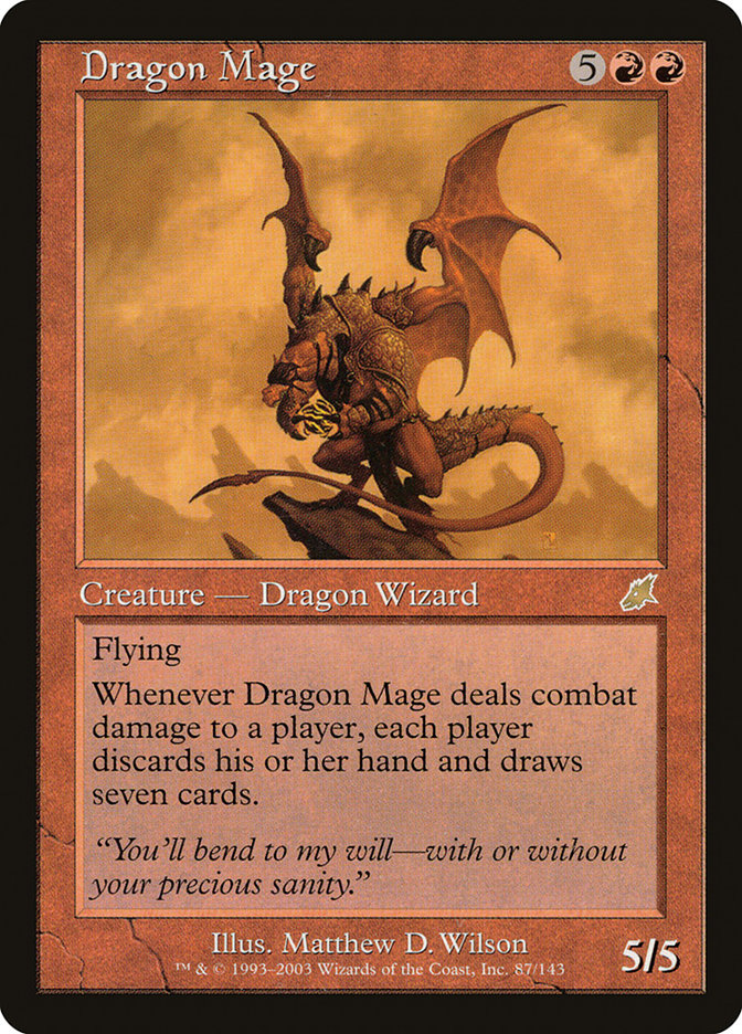 Dragon Mage [Scourge] MTG Single Magic: The Gathering    | Red Claw Gaming