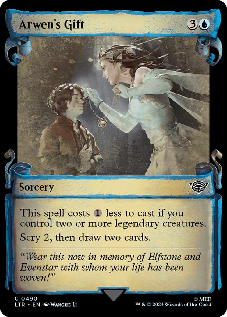 Arwen's Gift [The Lord of the Rings: Tales of Middle-Earth Showcase Scrolls] MTG Single Magic: The Gathering    | Red Claw Gaming