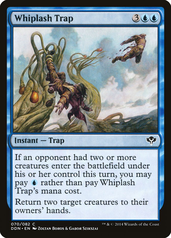 Whiplash Trap [Duel Decks: Speed vs. Cunning] MTG Single Magic: The Gathering    | Red Claw Gaming