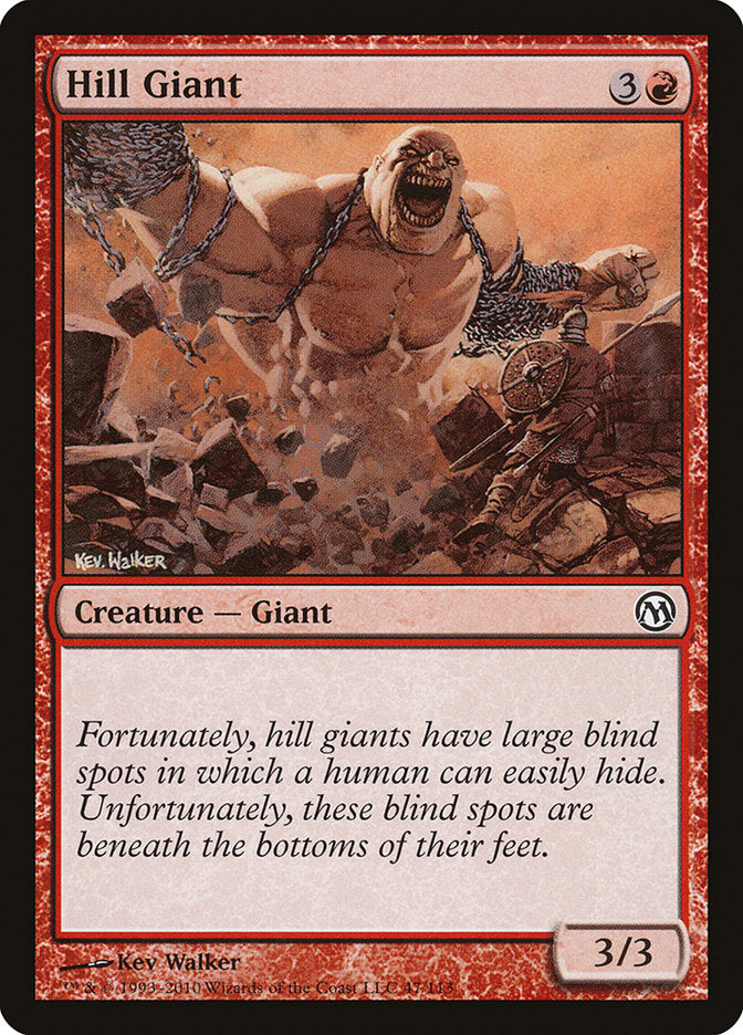 Hill Giant [Duels of the Planeswalkers] MTG Single Magic: The Gathering    | Red Claw Gaming