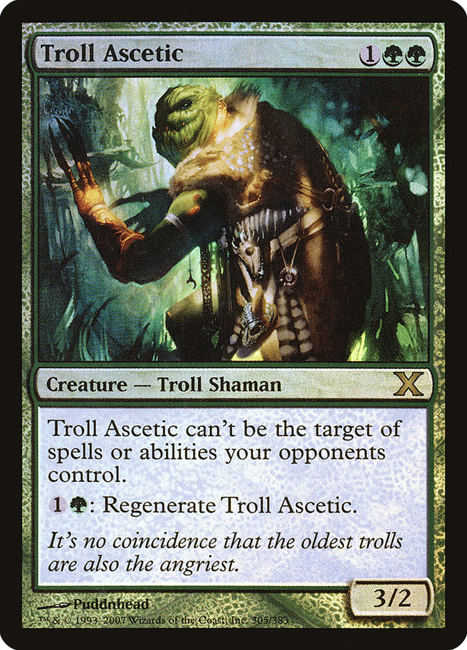 Troll Ascetic (Premium Foil) [Tenth Edition] MTG Single Magic: The Gathering    | Red Claw Gaming