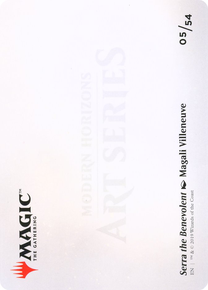 Serra the Benevolent // Serra the Benevolent [Modern Horizons Art Series] MTG Single Magic: The Gathering    | Red Claw Gaming