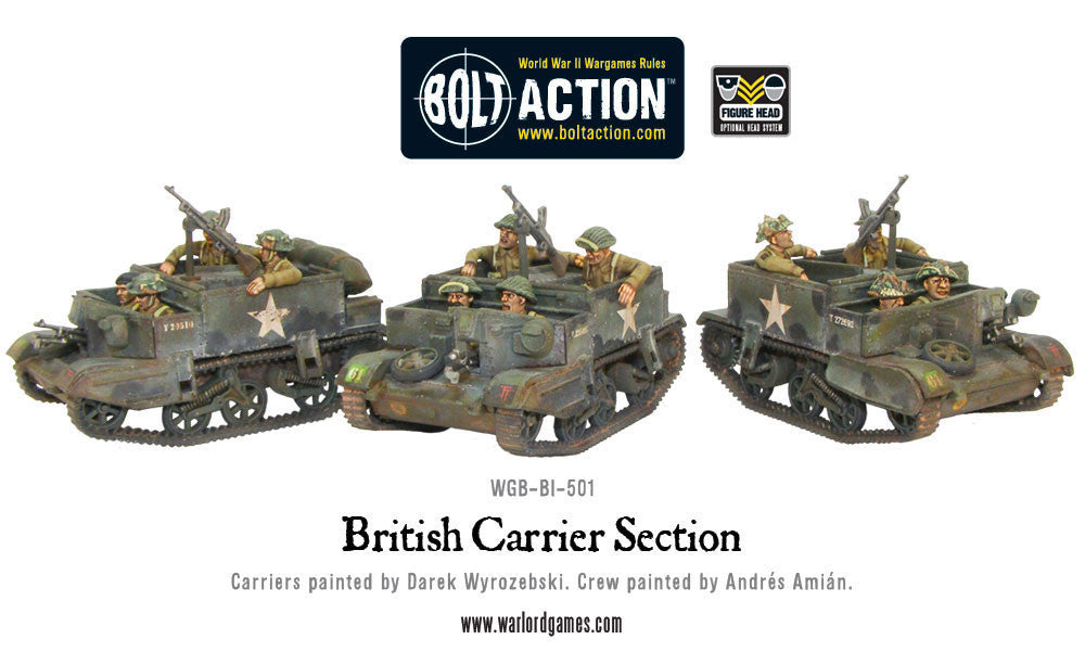 British Carrier Section British Warlord Games    | Red Claw Gaming