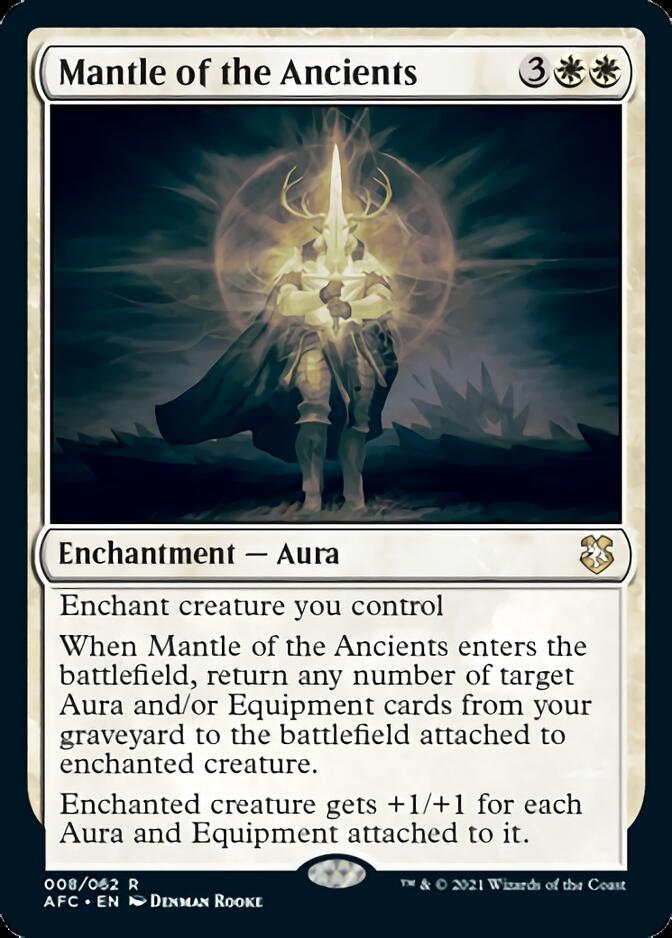 Mantle of the Ancients [Dungeons & Dragons: Adventures in the Forgotten Realms Commander] MTG Single Magic: The Gathering    | Red Claw Gaming