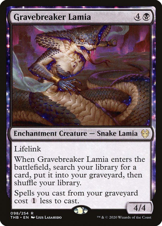 Gravebreaker Lamia [Theros Beyond Death] MTG Single Magic: The Gathering    | Red Claw Gaming
