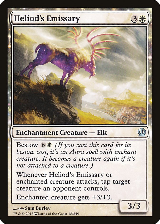 Heliod's Emissary [Theros] MTG Single Magic: The Gathering    | Red Claw Gaming