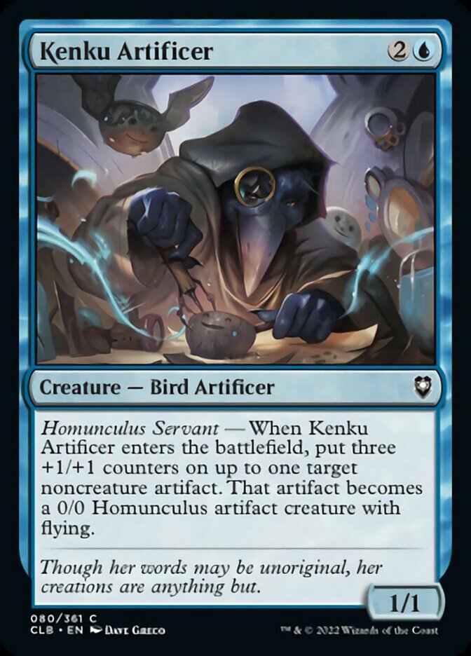 Kenku Artificer [Commander Legends: Battle for Baldur's Gate] MTG Single Magic: The Gathering    | Red Claw Gaming