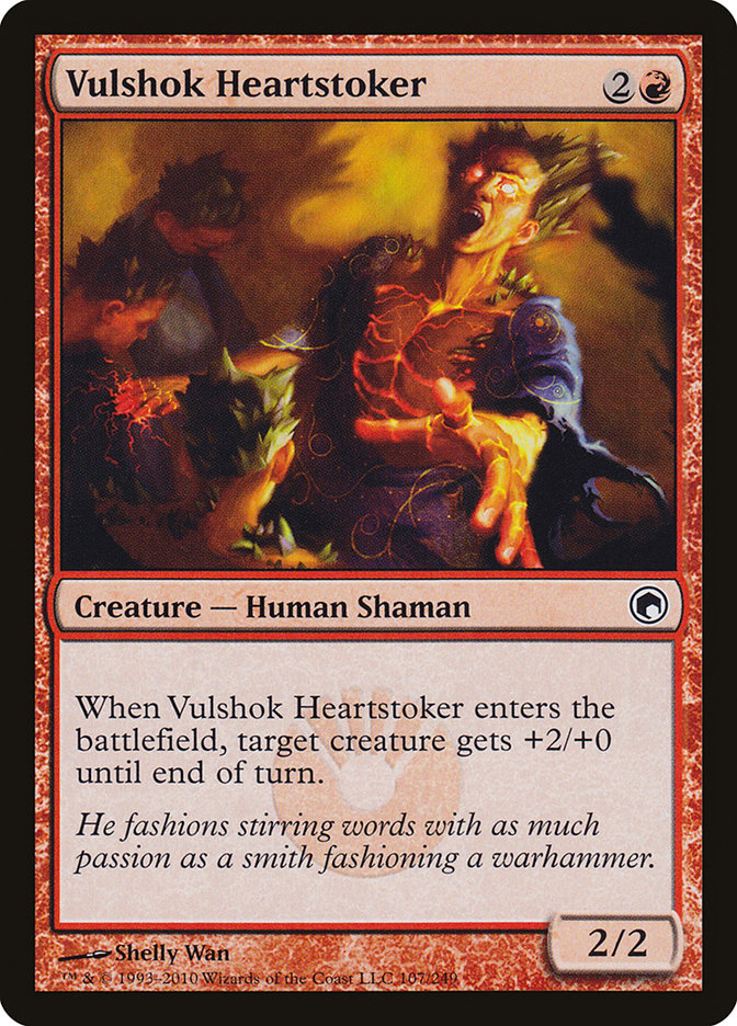 Vulshok Heartstoker [Scars of Mirrodin] MTG Single Magic: The Gathering    | Red Claw Gaming