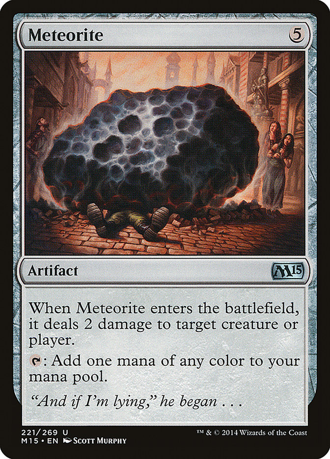 Meteorite [Magic 2015] MTG Single Magic: The Gathering    | Red Claw Gaming