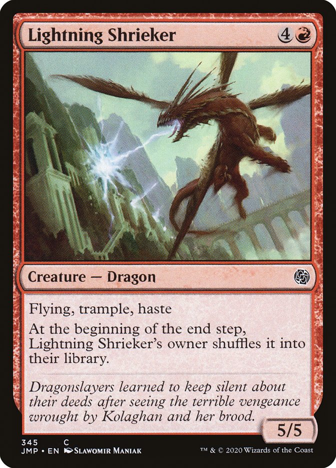 Lightning Shrieker [Jumpstart] MTG Single Magic: The Gathering    | Red Claw Gaming