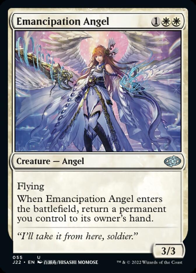 Emancipation Angel [Jumpstart 2022] MTG Single Magic: The Gathering    | Red Claw Gaming