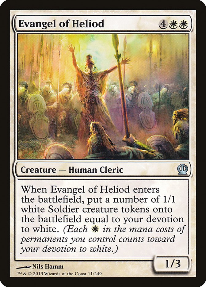 Evangel of Heliod [Theros] MTG Single Magic: The Gathering    | Red Claw Gaming