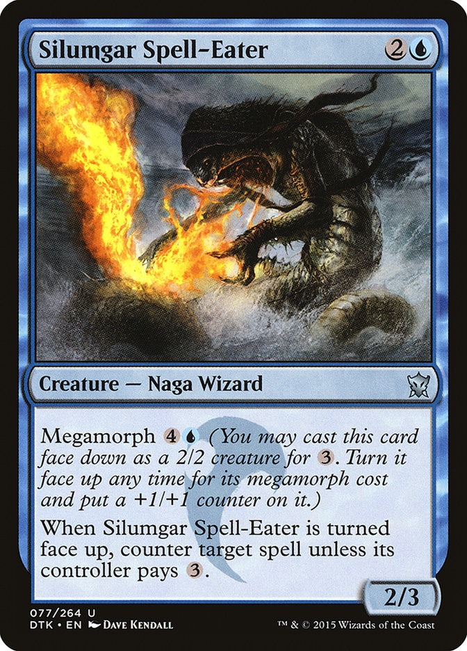 Silumgar Spell-Eater [Dragons of Tarkir] MTG Single Magic: The Gathering    | Red Claw Gaming