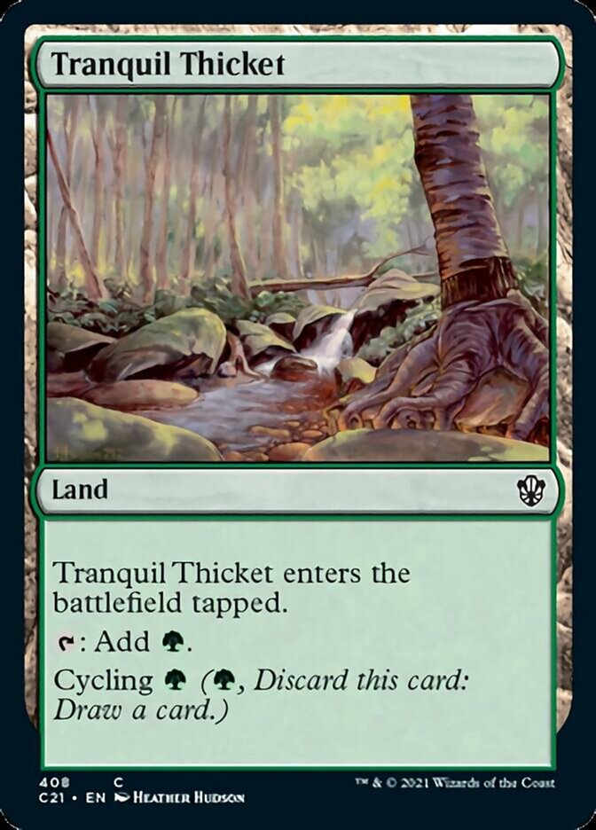 Tranquil Thicket [Commander 2021] MTG Single Magic: The Gathering    | Red Claw Gaming