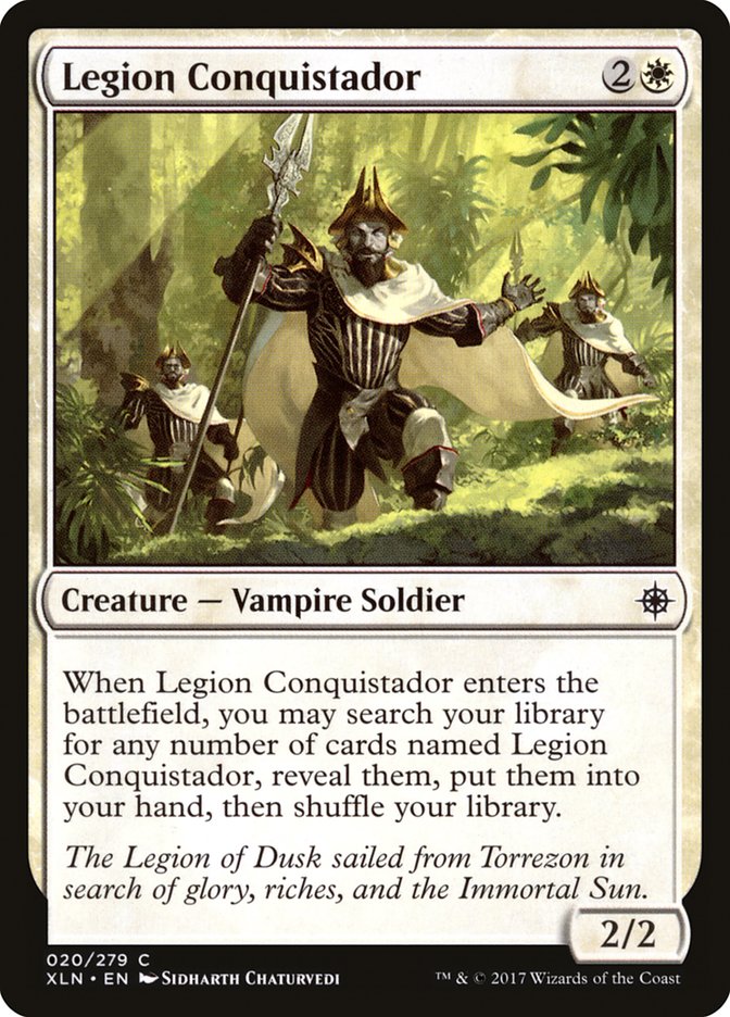 Legion Conquistador [Ixalan] MTG Single Magic: The Gathering    | Red Claw Gaming
