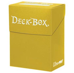 Deck Box Deck Boxes Ultra Pro Yellow   | Red Claw Gaming