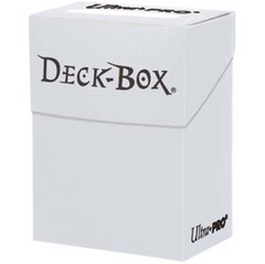 Deck Box Deck Boxes Ultra Pro White   | Red Claw Gaming