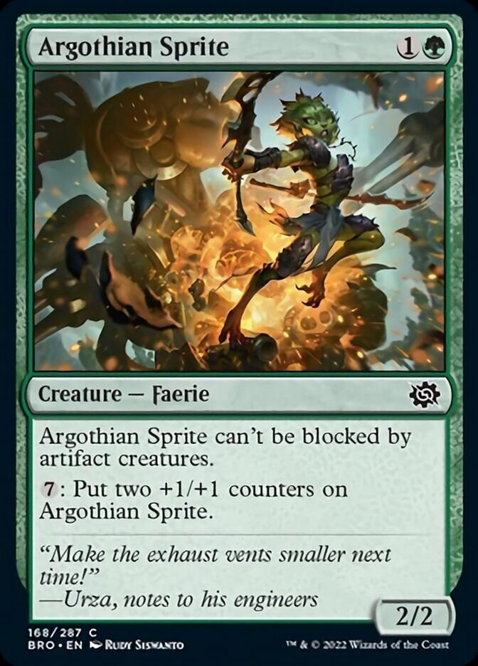 Argothian Sprite [The Brothers' War] MTG Single Magic: The Gathering    | Red Claw Gaming