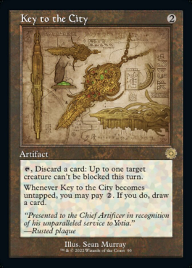 Key to the City (Retro Schematic) [The Brothers' War Retro Artifacts] MTG Single Magic: The Gathering    | Red Claw Gaming