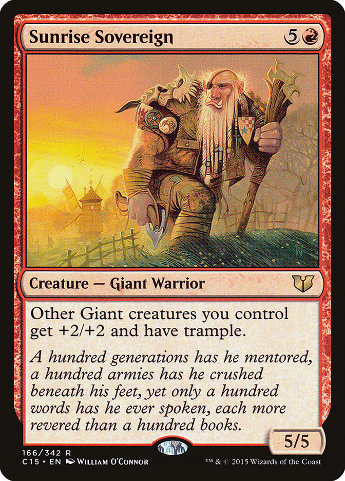 Sunrise Sovereign [Commander 2015] MTG Single Magic: The Gathering    | Red Claw Gaming