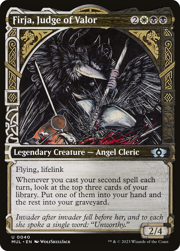 Firja, Judge of Valor [Multiverse Legends] MTG Single Magic: The Gathering    | Red Claw Gaming