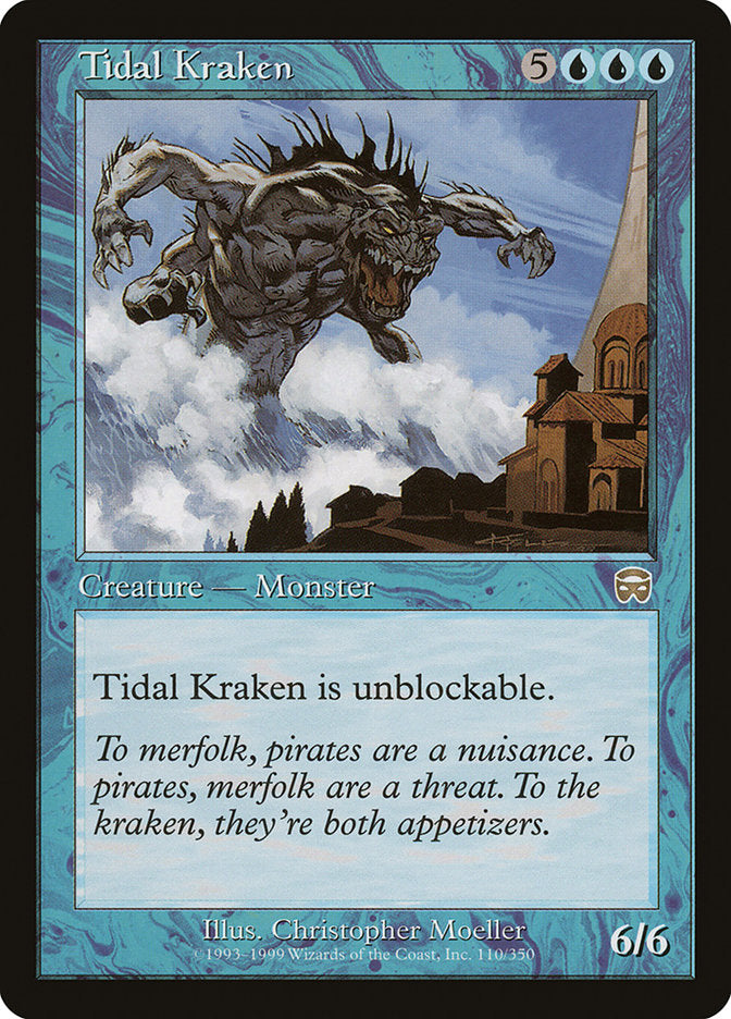 Tidal Kraken [Mercadian Masques] MTG Single Magic: The Gathering    | Red Claw Gaming