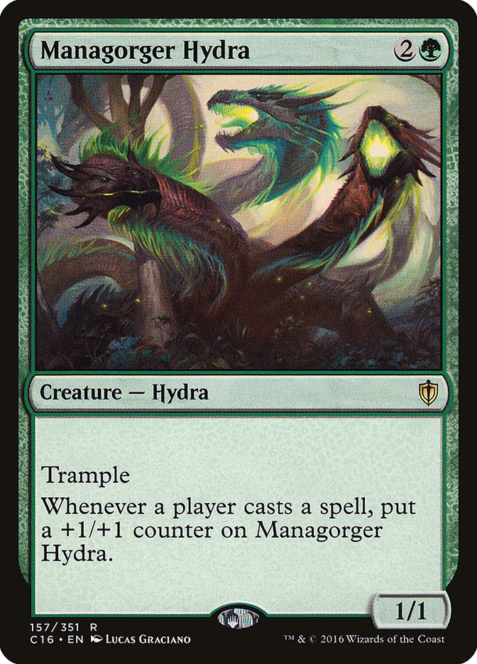 Managorger Hydra [Commander 2016] MTG Single Magic: The Gathering    | Red Claw Gaming
