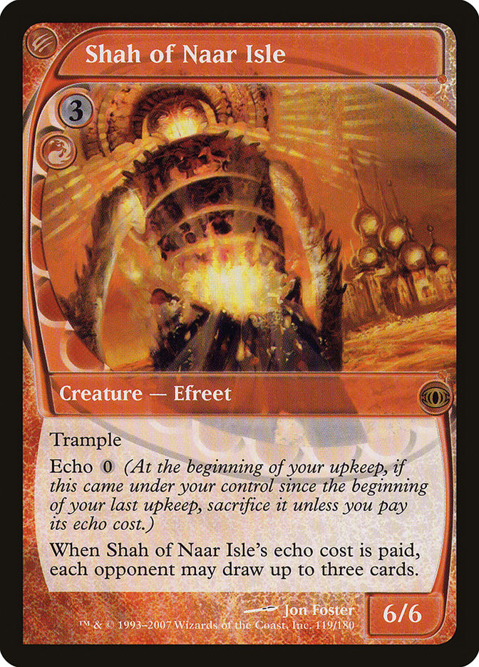 Shah of Naar Isle [Future Sight] MTG Single Magic: The Gathering    | Red Claw Gaming