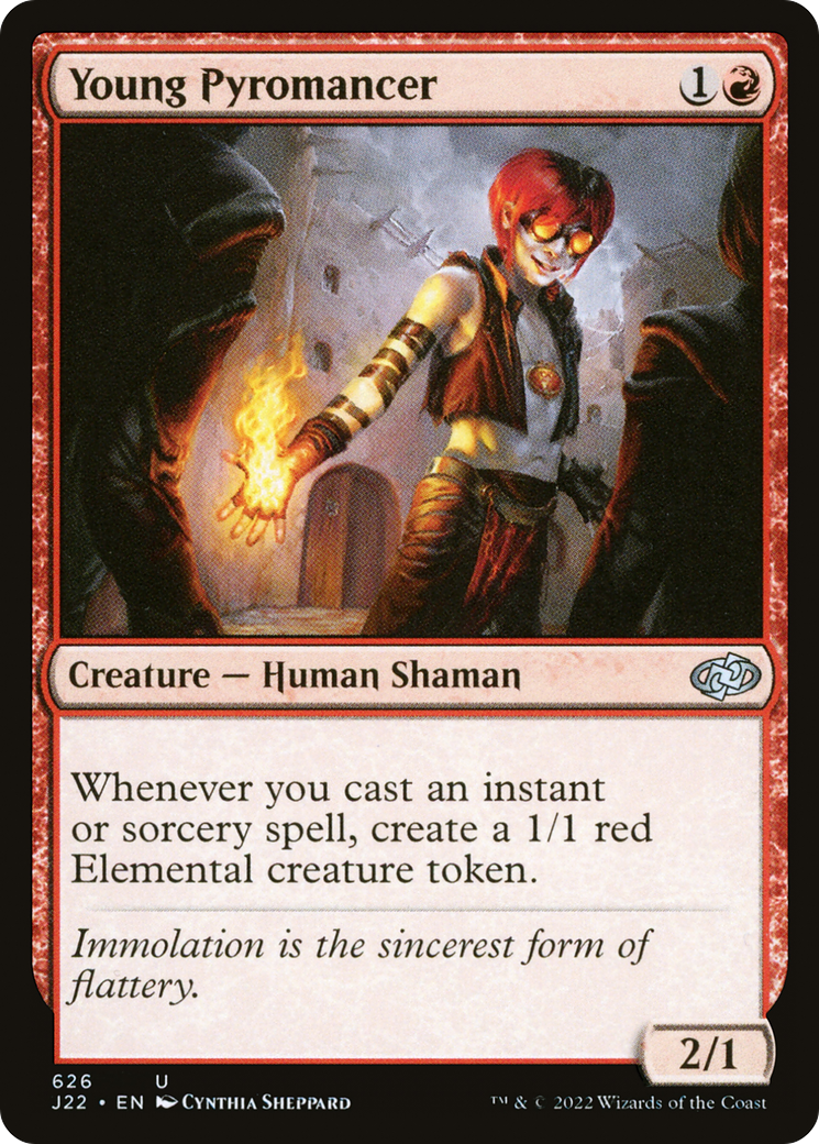 Young Pyromancer [Jumpstart 2022] MTG Single Magic: The Gathering    | Red Claw Gaming