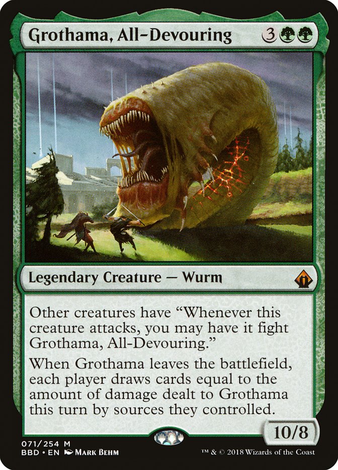 Grothama, All-Devouring [Battlebond] MTG Single Magic: The Gathering    | Red Claw Gaming