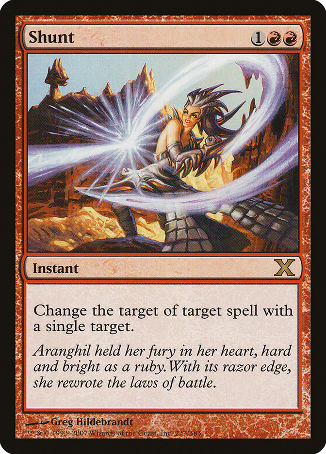 Shunt [Tenth Edition] MTG Single Magic: The Gathering    | Red Claw Gaming