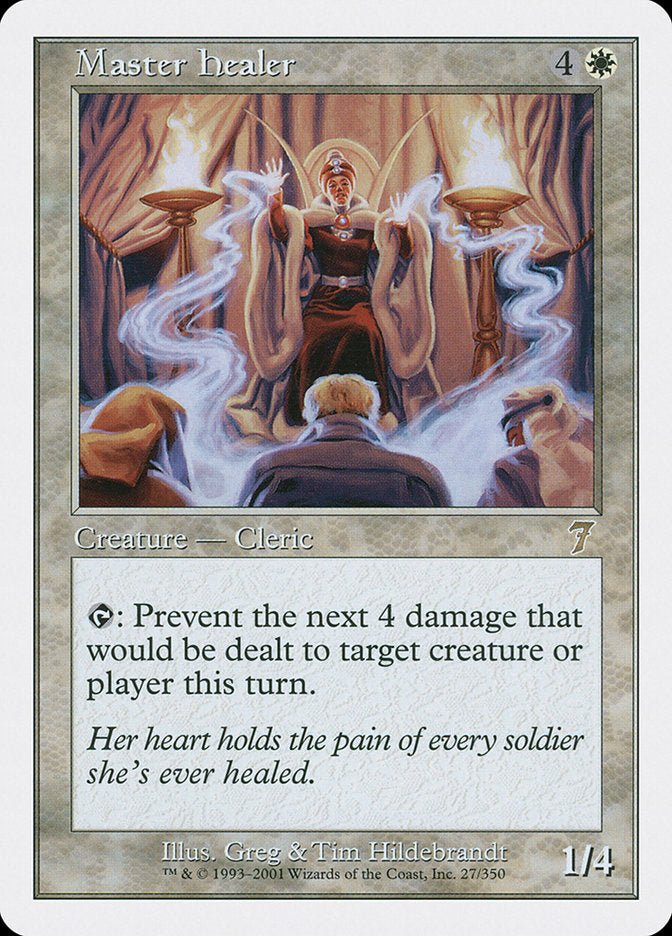 Master Healer [Seventh Edition] MTG Single Magic: The Gathering    | Red Claw Gaming